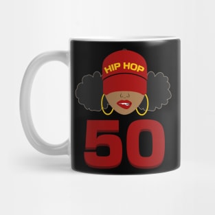 Hip Hop is 50 | 50th Anniversary Afro Puffs Women Mug